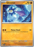 Glimmet 122/197 Obsidian Flames English Pokémon card