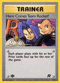 Here Comes Team Rocket! 71/82 Team Rocket English Pokémon card