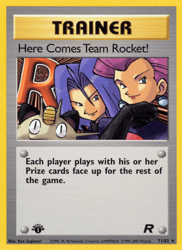 Here Comes Team Rocket! 71/82 Team Rocket English Pokémon card