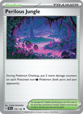 Perilous Jungle 156/162 Temporal Forces English Pokémon card