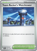 Team Rocket's Watchtower 180/182 Destined Rivals English Pokémon card
