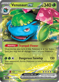 Venusaur ex 1/142 Stellar Crown English Pokémon card