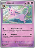 Espeon 86/197 Obsidian Flames English Pokémon card