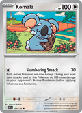 Komala 129/159 Journey Together English Pokémon card