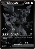 Zekrom ex 172/86 Black Bolt English Pokémon card