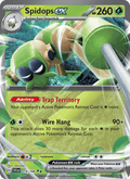 Spidops ex 19/198 Scarlet & Violet English Pokémon card