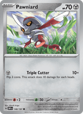 Pawniard 148/197 Obsidian Flames English Pokémon card
