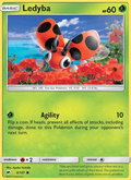 Ledyba 9/147 Burning Shadows English Pokémon card