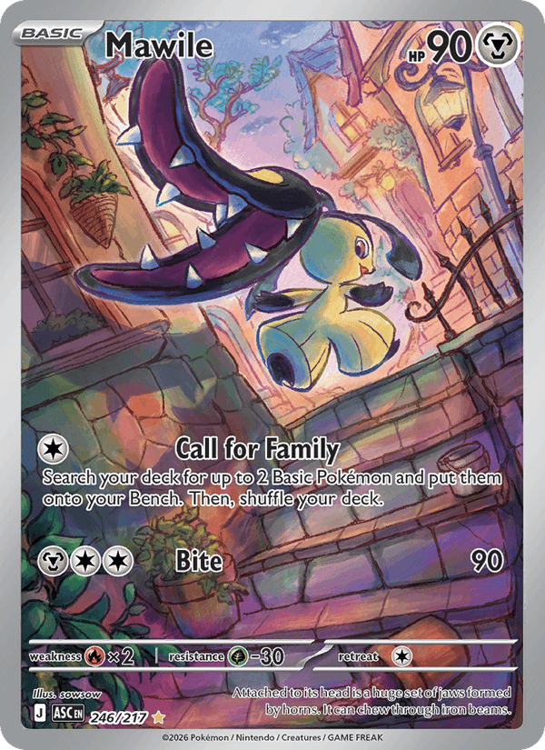Mawile 246/217 Ascended Heroes English Pokémon card