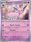 Espeon 33/131 Prismatic Evolutions English Pokémon card