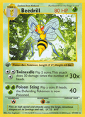 Beedrill 17/102 Base Set English Pokémon card