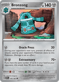 Bronzong 145/197 Obsidian Flames English Pokémon card