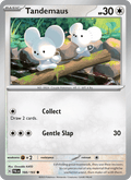 Tandemaus 166/193 Paldea Evolved English Pokémon card