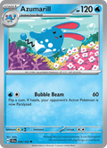 Azumarill 34/142 Stellar Crown English Pokémon card