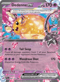 Dedenne ex 93/193 Paldea Evolved English Pokémon card