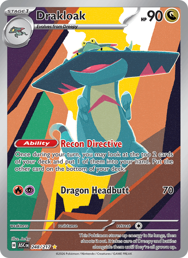Drakloak 248/217 Ascended Heroes English Pokémon card