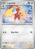 Lopunny 84/131 Prismatic Evolutions English Pokémon card