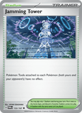 Jamming Tower 153/167 Twilight Masquerade English Pokémon card