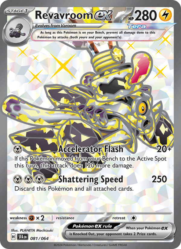 Revavroom ex 81/64 Shrouded Fable English Pokémon card