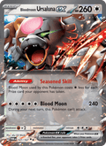 Bloodmoon Ursaluna ex 141/167 Twilight Masquerade English Pokémon card