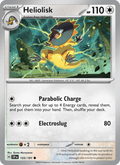 Heliolisk 155/191 Surging Sparks English Pokémon card