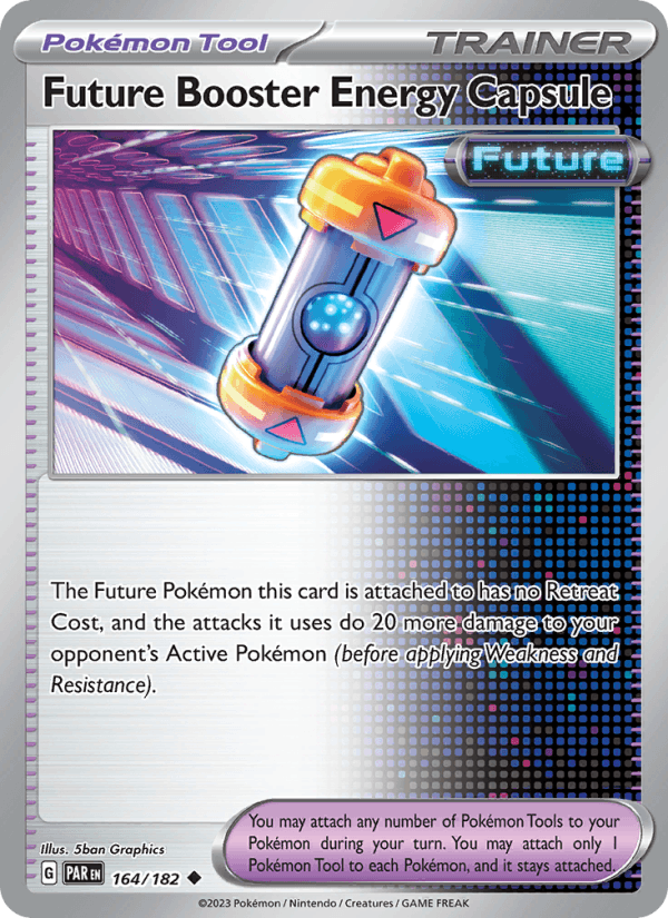 Future Booster Energy Capsule 164/182 Paradox Rift English Pokémon card