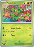 Maractus 8/86 Black Bolt English Pokémon card
