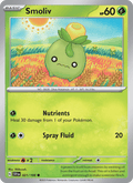 Smoliv 21/198 Scarlet & Violet English Pokémon card