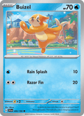 Buizel 46/198 Scarlet & Violet English Pokémon card