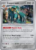 Copperajah 42/64 Shrouded Fable English Pokémon card