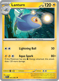 Lanturn 21/91 Paldean Fates English Pokémon card