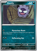 Gastly 102/162 Temporal Forces English Pokémon card