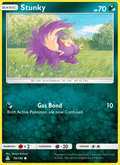 Stunky 75/156 Ultra Prism English Pokémon card