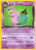 Dark Slowbro 29/82 Team Rocket English Pokémon card