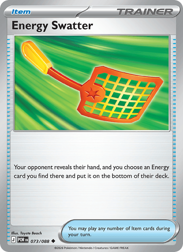 Energy Swatter 73/88 Perfect Order English Pokémon card