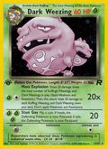 Dark Weezing 14/82 Team Rocket English Pokémon card