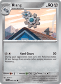 Klang 62/86 Black Bolt English Pokémon card