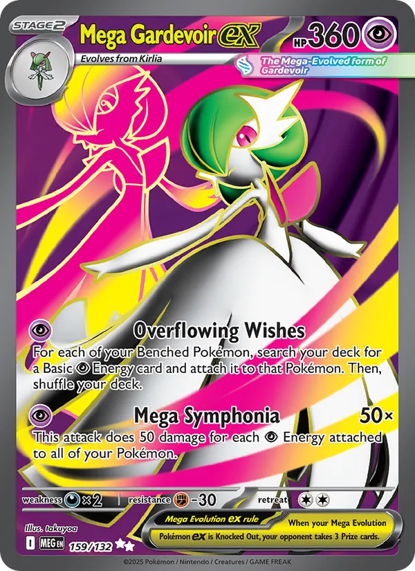 Mega Gardevoir ex - Mega Evolution #159/132