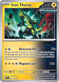 Iron Thorns 62/162 Temporal Forces English Pokémon card
