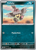 Vullaby 63/86 White Flare English Pokémon card