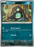 Shroodle 144/193 Paldea Evolved English Pokémon card