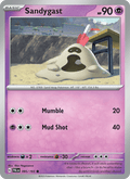Sandygast 95/193 Paldea Evolved English Pokémon card