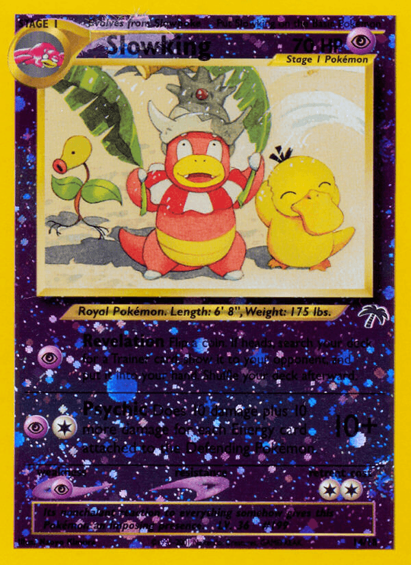Slowking 14 Southern Islands English Pokemon card