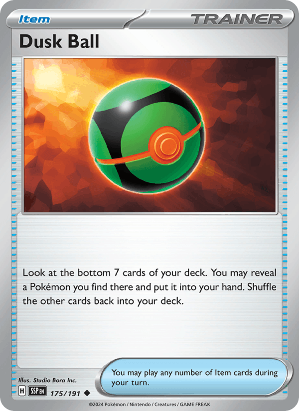 Dusk Ball 175/191 Surging Sparks English Pokémon card