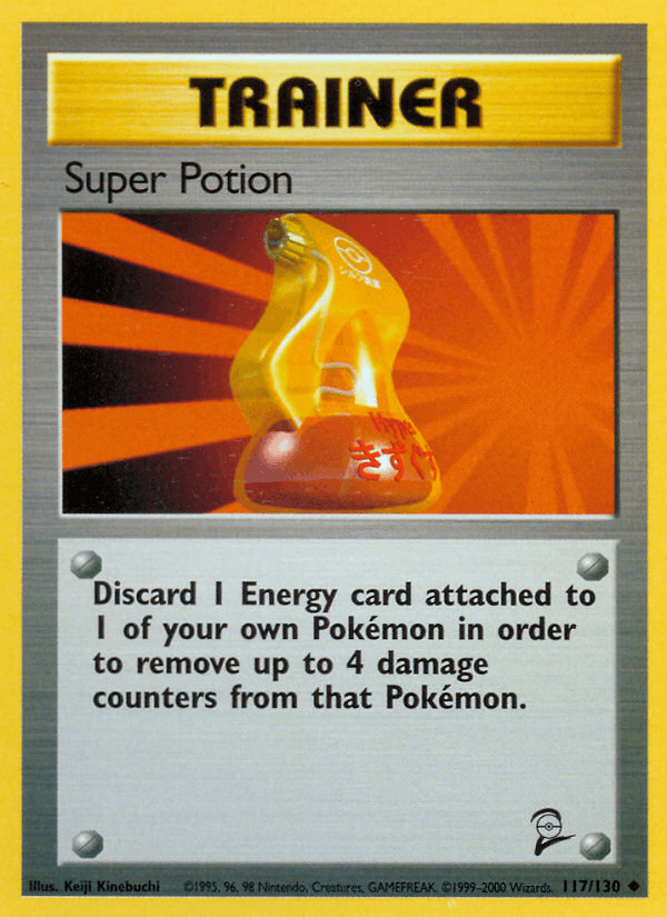 Super Potion 117/130 Base Set 2 English Pokémon card