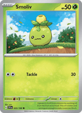 Smoliv 20/198 Scarlet & Violet English Pokémon card