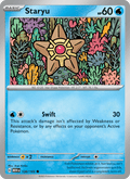 Staryu 120/165 151 English Pokémon card