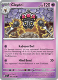 Claydol 95/197 Obsidian Flames English Pokémon card
