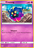Cosmog 60/156 Ultra Prism English Pokémon card
