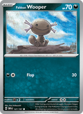 Paldean Wooper 127/197 Obsidian Flames English Pokémon card